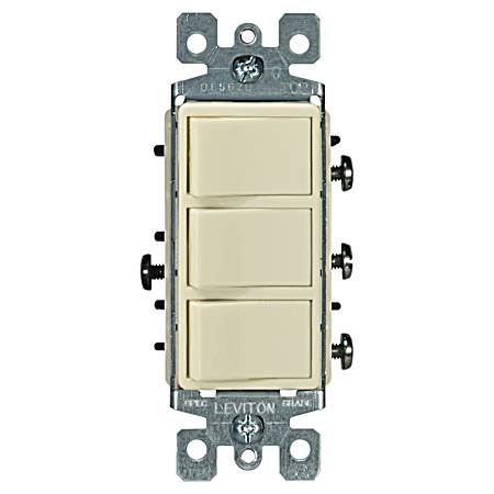 Decora Ivory Combination Switch