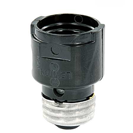 Black Lamp Socket Extension