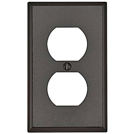 Outlet Wallplate - Brown
