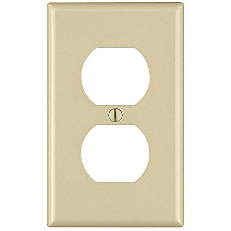  Outlet Wallplate - Ivory