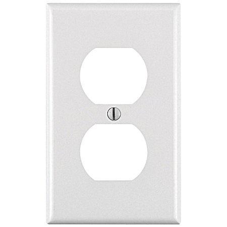 Outlet Wallplate - White