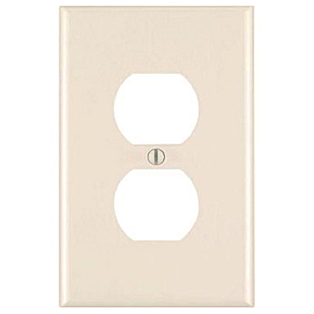 Outlet Nylon Wallplate - Light Almond