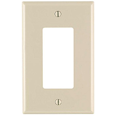 1 Gang Decora GFCI Midway Wallplate - Lt. Almond 