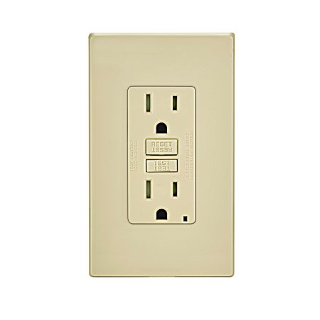 15A-125V Self Test Tamper Resistant GFCI