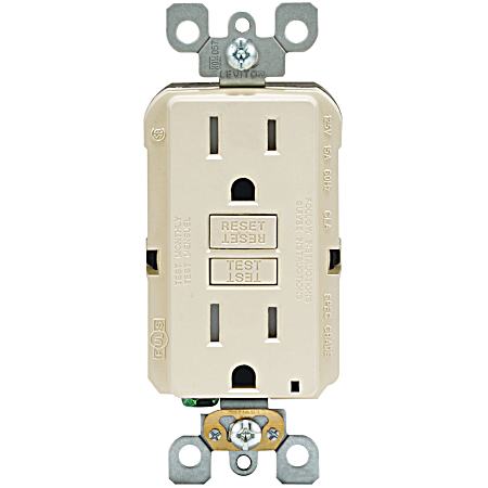 15A-125V Self Test Tamper Resistant GFCI