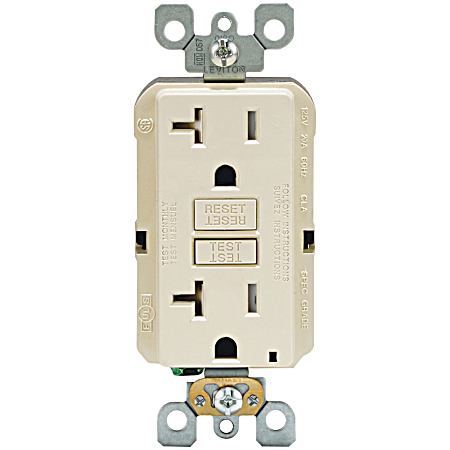 20A-125V Self Test Tamper Resistant GFCI