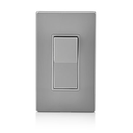 Decora 15 Amp Light Gray Grounded Rocker Switch