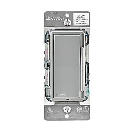Decora Light Gray Universal Rocker 3-Way Slide Dimmer