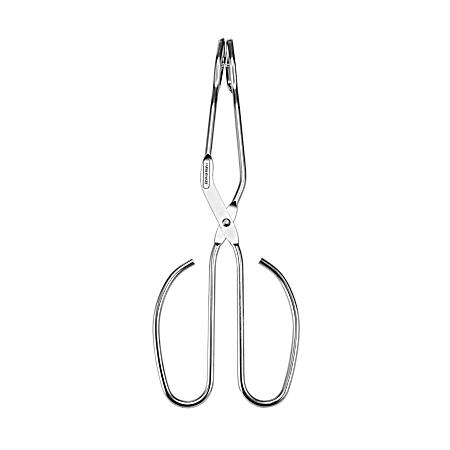 Classic Stainless Steel Angled Tong