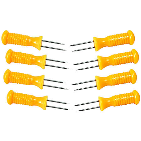 Classic 8 Ct  Yellow Corn Holders