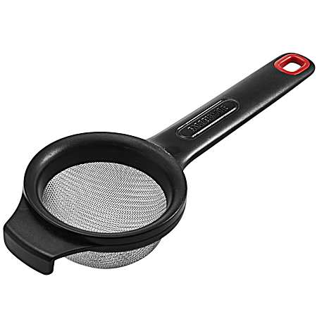 Classic 3 in Black/Red Strainer