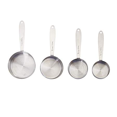 Professional Stainless Steel Measuring Cups - Set of 4