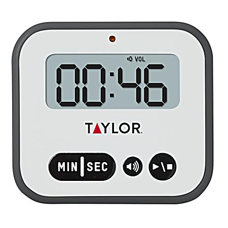 Black Loud Continuous Ring Timer