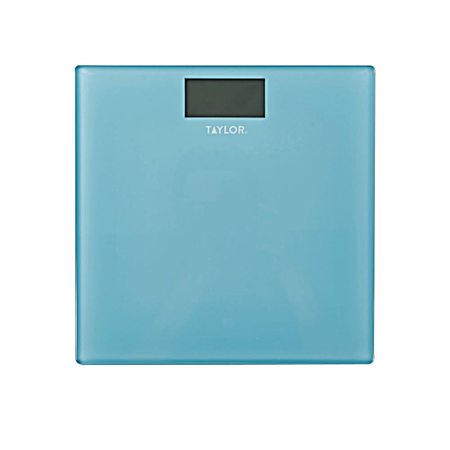 Digital Spa Blue Glass Bath Scale