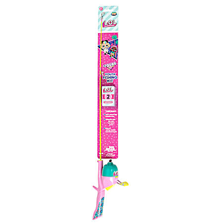 Pink LOL Youth Fishing Kit