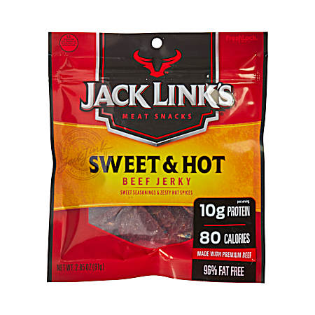 Sweet & Hot Beef Jerky