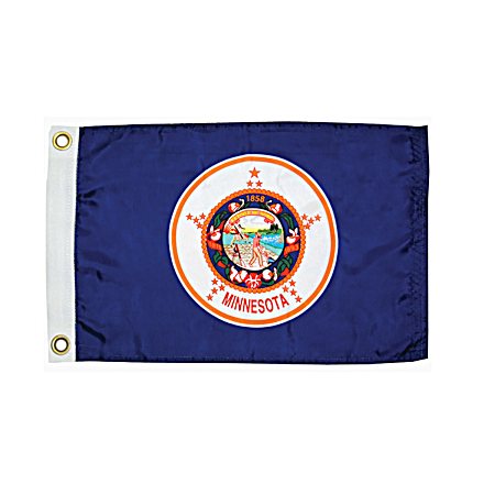 12 in x 18 in Minnesota Flag