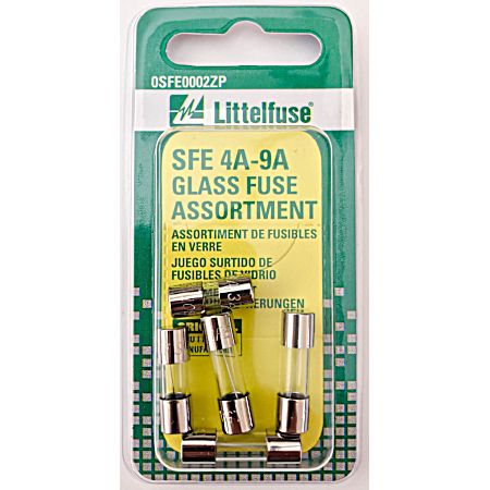 SFE 4A-9A Glass Fuse Assortment