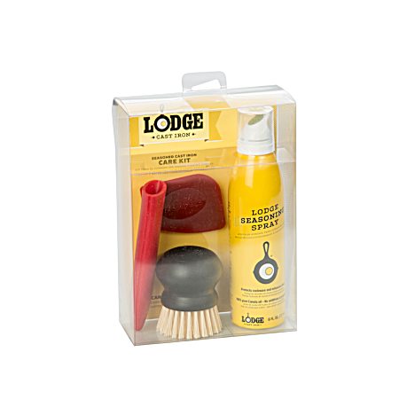 Seasoned Cast Iron Care Kit
