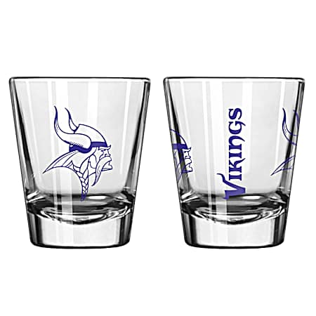 Minnesota Vikings 2 oz Gameday Shot Glass
