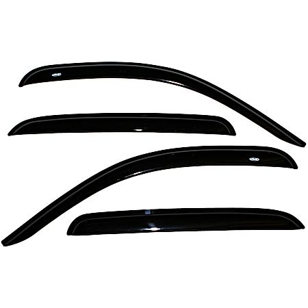 4 pc Window Vent GM Silverado & Sierra Crew Cab 2014-2018