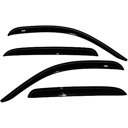 4 pc Window Vent GM Silverado & Sierra Double Cab 2014-2018