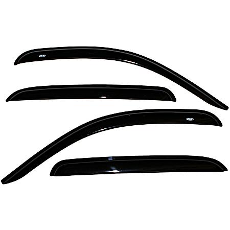 4 pc Window Vent RAM 1500 Quad Cab 2009-2018