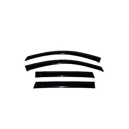 Auto Ventshade 4 Pc Dark Smoke Side Window Deflectors for 2019-20 Chevrolet Silverado 1500 Crew Cab