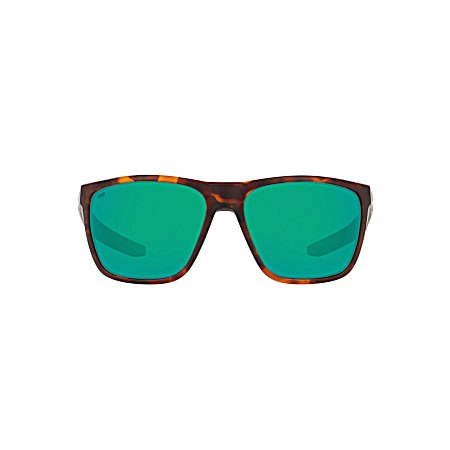 Adult Matte Tortoise Frame Ferg Green Mirror Lens Sunglasses