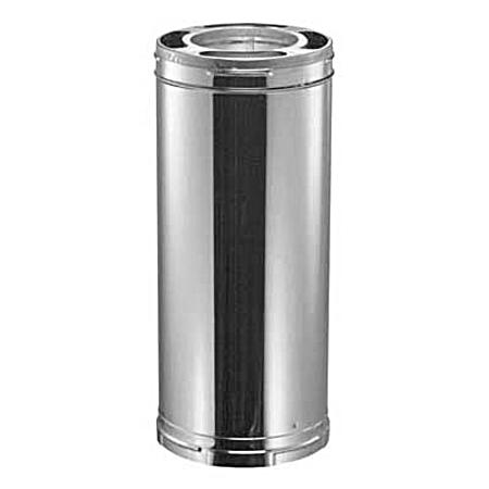 6 In. x 1 Ft. Stainless Steel Chimney Pipe