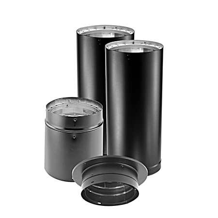 Double Wall 6 In. Wood Stove Pipe Kit
