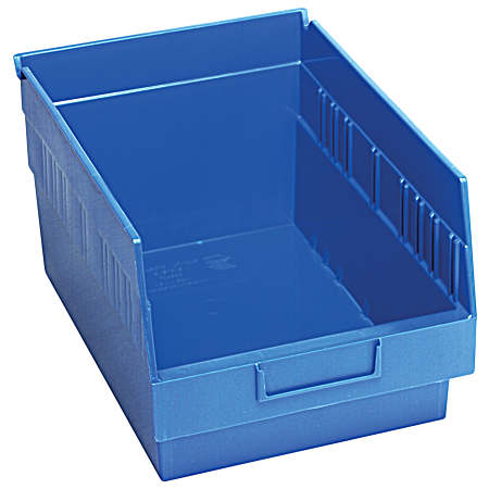11.625 x 8.375 x 6 Blue Store-More Shelf Bin