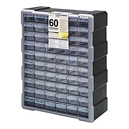 Large Frame Combo Drawer Organizer Cabinet w/ 60 Drawers