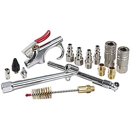 15 Pc. Pneumatic Accessory Kit