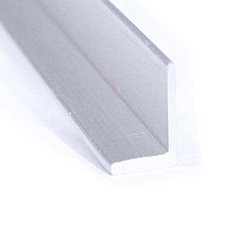 M-D Building Products 62158 Equal Leg Angle, 1" x 1" x 1/8" x 96", Anodized