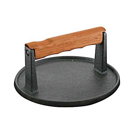 Round Cast Iron Meat Press