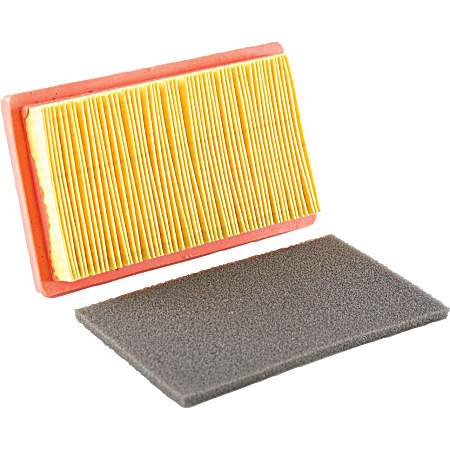 White Air Filter w/ Foam Pre-Cleaner