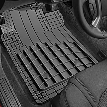 AMV HD - Heavy Duty Floor Mat 4 Pc. - Black