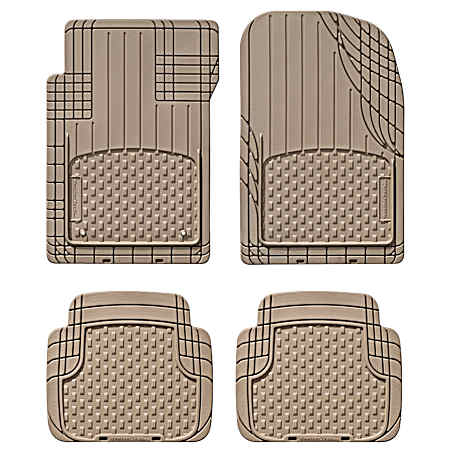 AMV - Semi Universal Floor Mat 4 Pc. - Tan