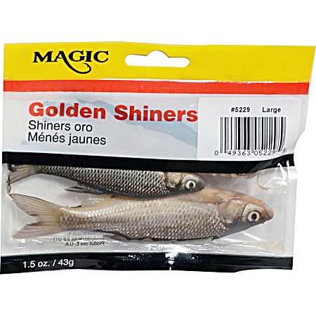Preserved Fresh Golden Shiners