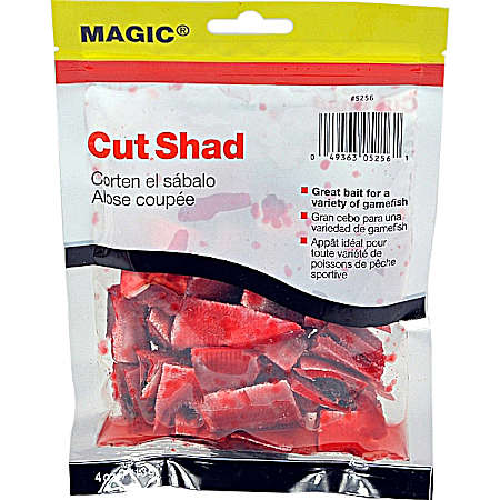 Cut Shad Catfish Bait - 4 Oz.