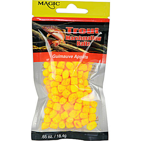 Trout Marshmallow Baits - Yellow/Cheese