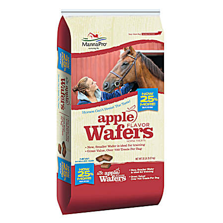 Apple Flavor Horse Wafers - 20 Lbs.