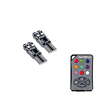 MultiGloz 194 LED Performance Drop-In Replacement Bulbs w/ Wireless Remote Control