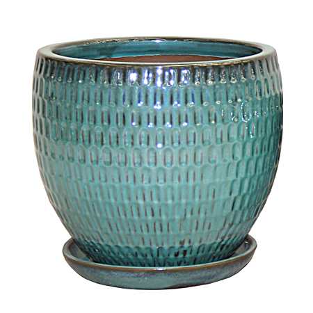 Rain Green Bois Planter