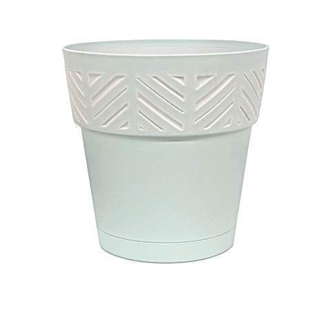 Aqua Blue Mosaic Planter