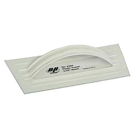 3/32 x 3/32 Plastic Notched Trowel