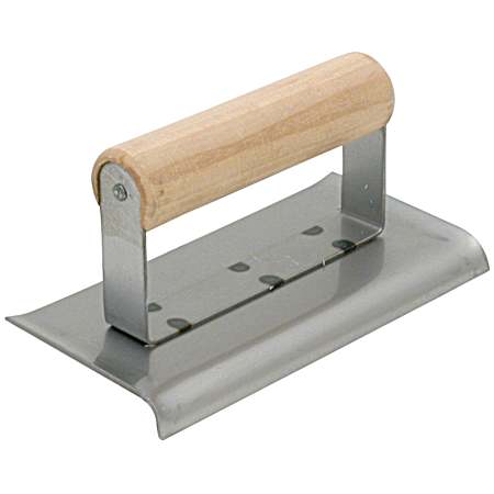 6 In. x 2-3/4 In. Concrete Edger - 3/8 In. Radius