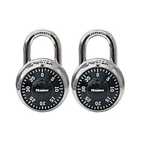 2 Pk. Combination Padlocks