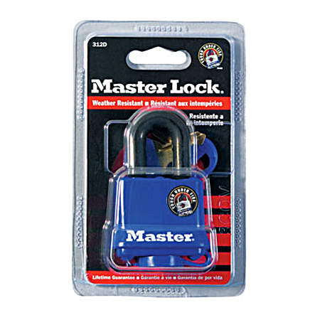 Covered Laminated Steel Padlock